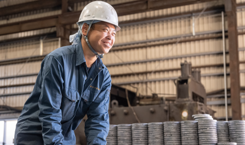 インタビュー写真