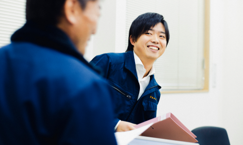 インタビュー写真