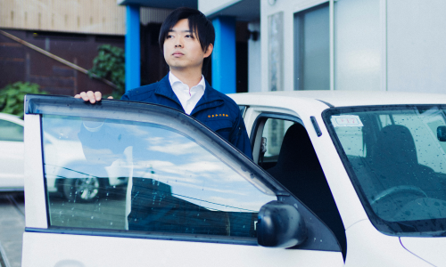 インタビュー写真