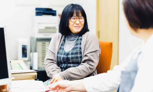 インタビュー写真