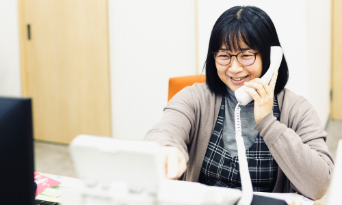 インタビュー写真